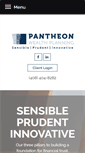 Mobile Screenshot of pantheonwealthplanning.com
